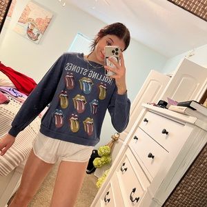 Rolling stones sweatshirt!
